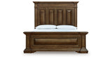 Frantanna Brown King Panel Bed by Ashley at Eve Furniture