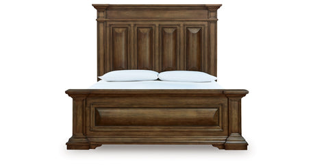 Frantanna Brown King Panel Bed by Ashley at Eve Furniture