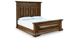 Frantanna Brown King Panel Bed by Ashley at Eve Furniture