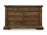 Frantanna Brown Panel Bedroom Set by Ashley at Eve Furniture