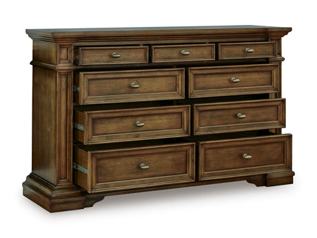Frantanna Brown Panel Bedroom Set by Ashley at Eve Furniture