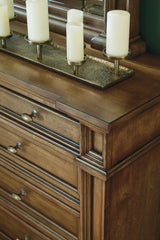 Frantanna Brown Panel Bedroom Set by Ashley at Eve Furniture