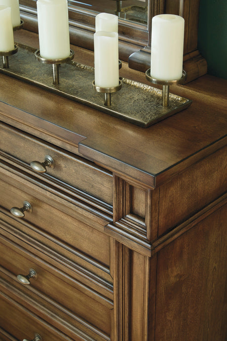 Frantanna Brown Panel Bedroom Set by Ashley at Eve Furniture