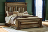 Frantanna Brown Panel Bedroom Set by Ashley at Eve Furniture
