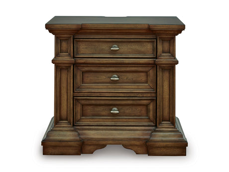 Frantanna Brown Panel Bedroom Set by Ashley at Eve Furniture