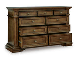 Frantanna Brown Panel Storage Bedroom Set by Ashley at Eve Furniture