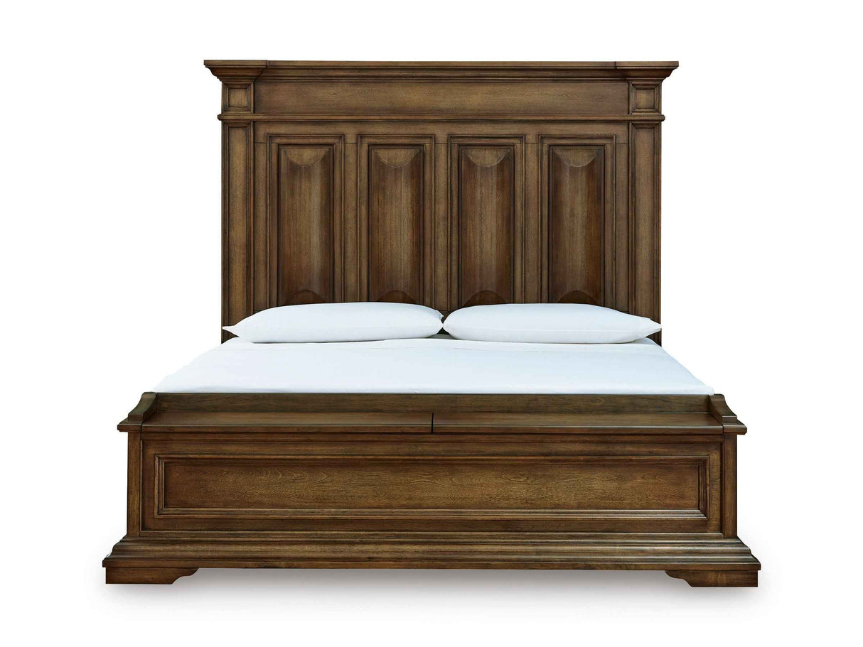 Frantanna Brown Panel Storage Bedroom Set by Ashley at Eve Furniture