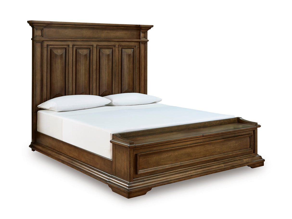 Frantanna Brown Panel Storage Bedroom Set by Ashley at Eve Furniture