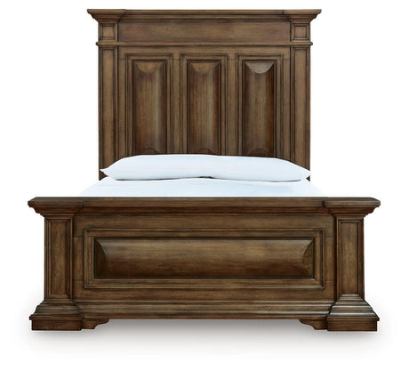 Frantanna Brown Queen Panel Bed by Ashley at Eve Furniture