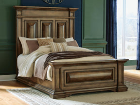 Frantanna Brown Queen Panel Bed by Ashley at Eve Furniture