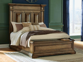 Frantanna Brown Queen Panel Storage Bed by Ashley at Eve Furniture