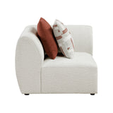 Franz Beige Chenille 3-Piece Modular Sofa by Homelegance at Eve Furniture