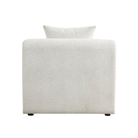 Franz Beige Chenille 4-Piece Modular Sectional by Homelegance at Eve Furniture