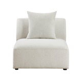 Franz Beige Chenille 5-Piece Modular Sectional by Homelegance at Eve Furniture
