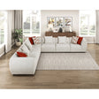 Franz Beige Chenille 7-Piece Modular Sectional by Homelegance at Eve Furniture