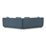 Fraser Deep Blue 2 Piece Modular Sofa