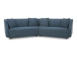 Fraser Deep Blue 2 Piece Modular Sofa