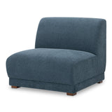 Fraser Deep Blue Slipper Chair by MOES at Eve Furniture