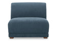 Fraser Deep Blue Slipper Chair by MOES at Eve Furniture