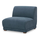 Fraser Deep Blue Slipper Chair by Moe's Home at Eve Furniture