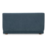 Fraser Deep Blue Wedge Slipper Chair by MOES at Eve Furniture