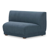 Fraser Deep Blue Wedge Slipper Chair