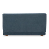 Fraser Deep Blue Wedge Slipper Chair