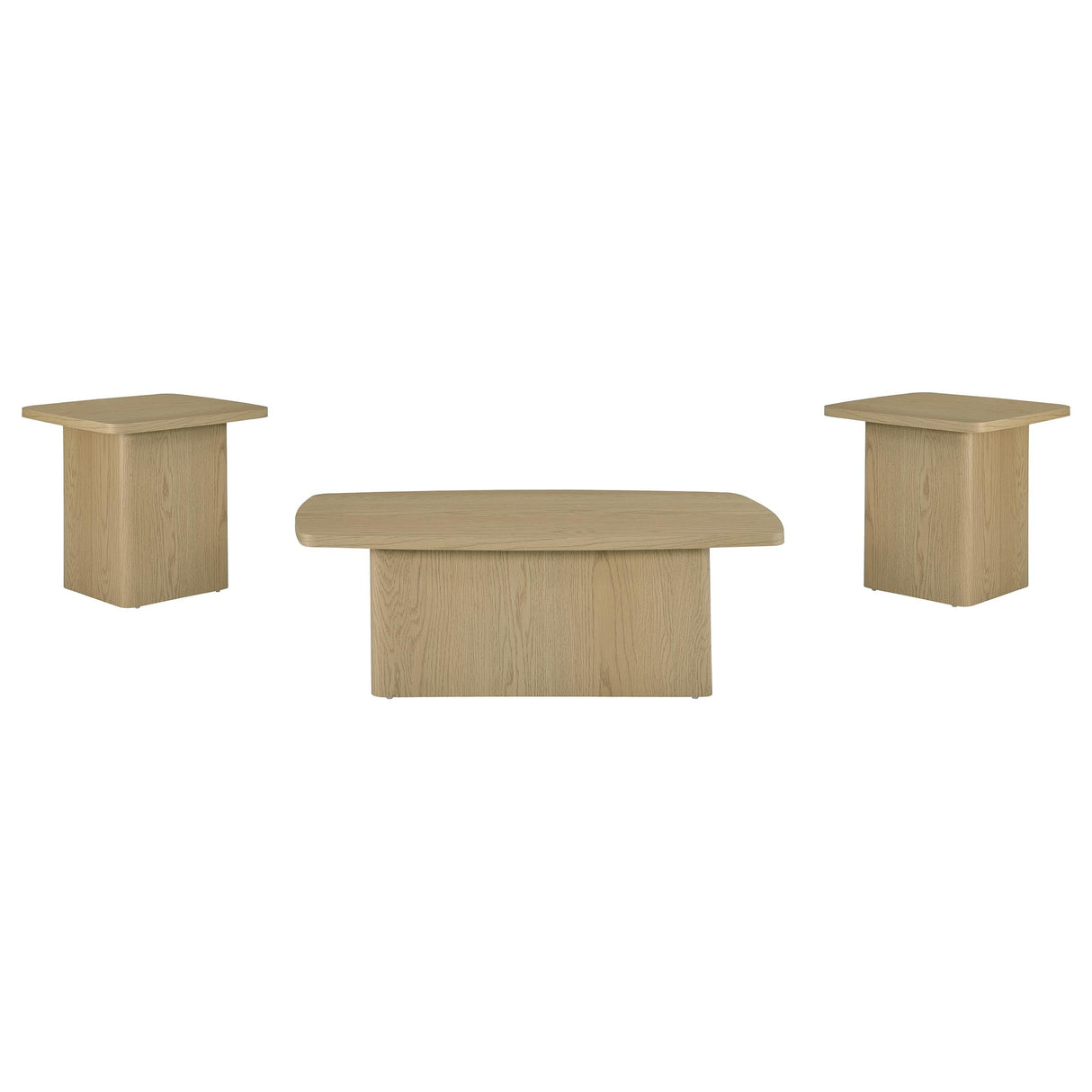 Fraser Greige Coffee Table Set by Coaster at Eve Furniture