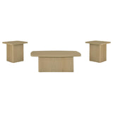 Fraser Greige Coffee Table Set by Coaster at Eve Furniture