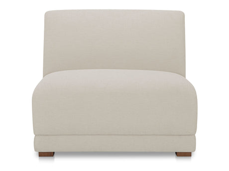 Fraser Off White Slipper Chair by MOES at Eve Furniture