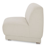 Fraser Off White Wedge Slipper Chair by MOES at Eve Furniture