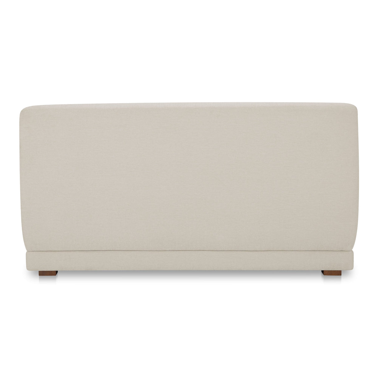 Fraser Off White Wedge Slipper Chair by MOES at Eve Furniture
