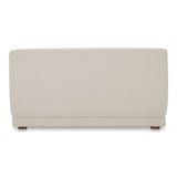 Fraser Off White Wedge Slipper Chair by MOES at Eve Furniture