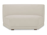 Fraser Off White Wedge Slipper Chair by MOES at Eve Furniture