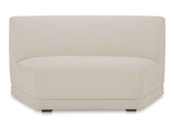 Fraser Off White Wedge Slipper Chair