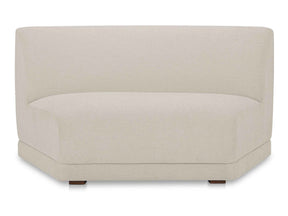 Fraser Off White Wedge Slipper Chair