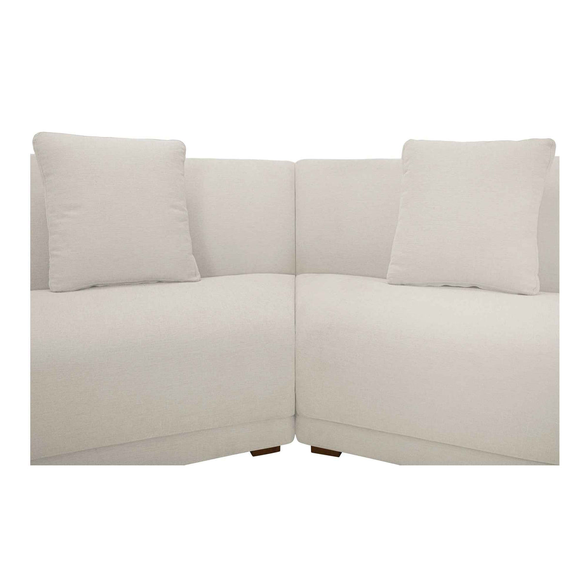 Fraser White 4 Piece Modular Sectional