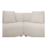Fraser White 4 Piece Modular Sectional
