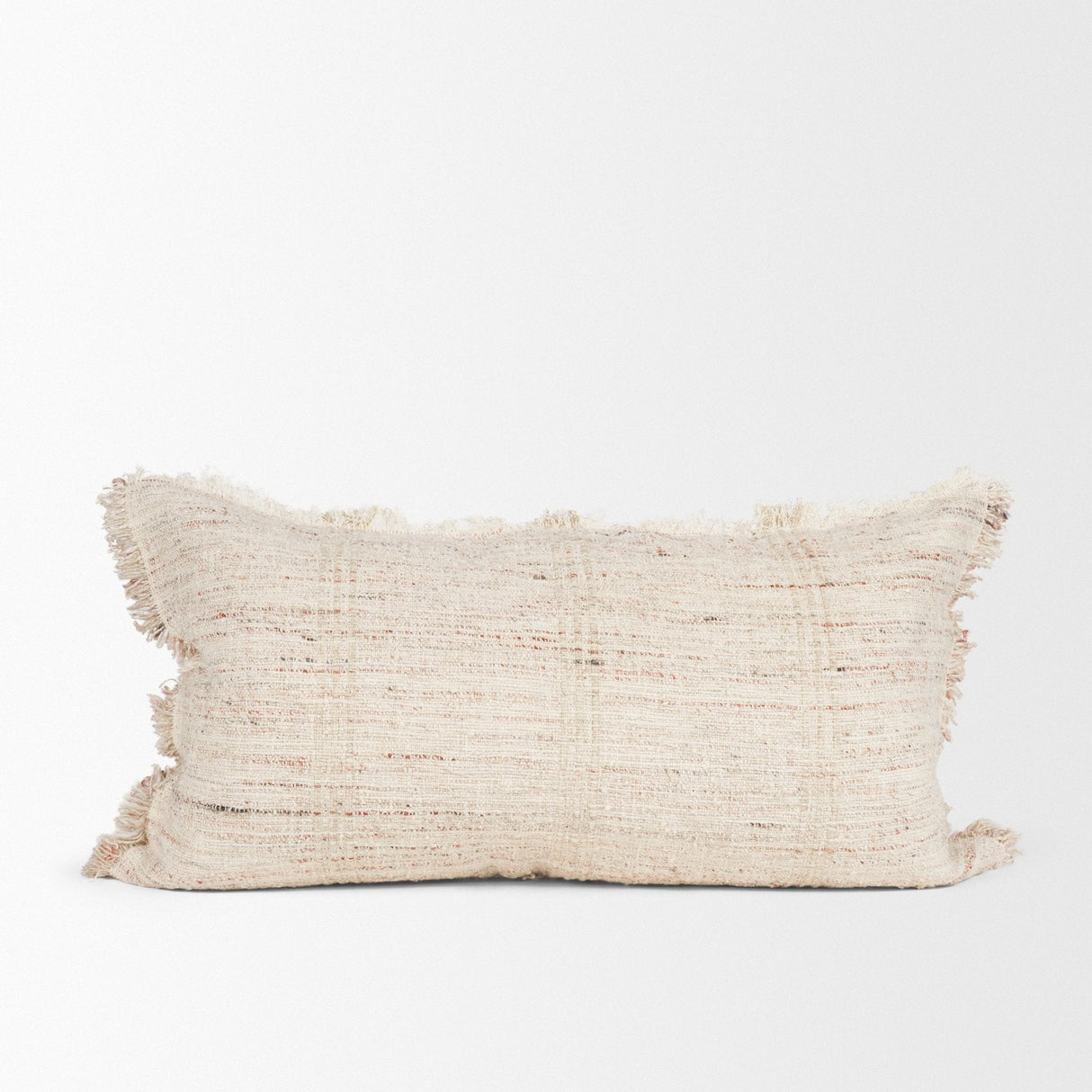 Fraye Oatmeal Multi-Tone Blend Decorative Pillow Cover by Mercana at Eve Furniture