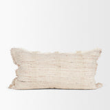 Fraye Oatmeal Multi-Tone Blend Decorative Pillow Cover by Mercana at Eve Furniture