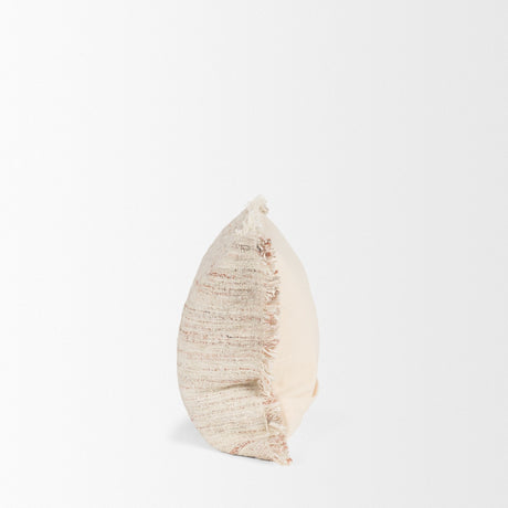 Fraye Oatmeal Multi-Tone Blend Decorative Pillow Cover by Mercana at Eve Furniture