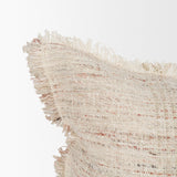 Fraye Oatmeal Multi-Tone Blend Decorative Pillow Cover by Mercana at Eve Furniture