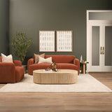 Fraye Square Oatmeal Multi-Tone Blend Decorative Pillow Cover by Mercana at Eve Furniture