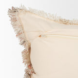 Fraye Square Oatmeal Multi-Tone Blend Decorative Pillow Cover by Mercana at Eve Furniture