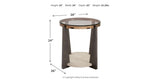 Frazwa Coffee Table with 2 End Tables in Multi by Ashley at Eve Furniture