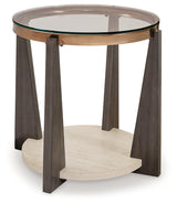 Frazwa Coffee Table with 2 End Tables in Multi by Ashley at Eve Furniture