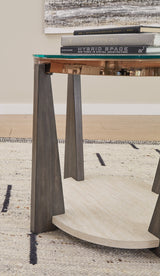 Frazwa Coffee Table with 2 End Tables in Multi by Ashley at Eve Furniture