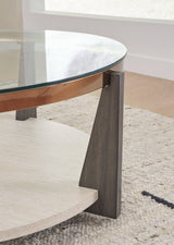Frazwa Multi Coffee Table by Ashley at Eve Furniture