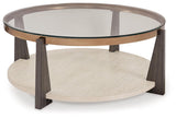 Frazwa Multi Coffee Table by Ashley at Eve Furniture