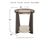 Frazwa Multi End Table by Ashley at Eve Furniture